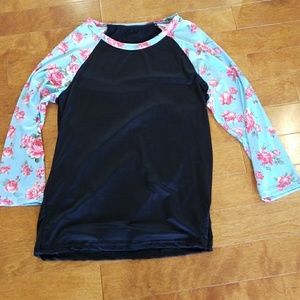 3/4 sleeve top